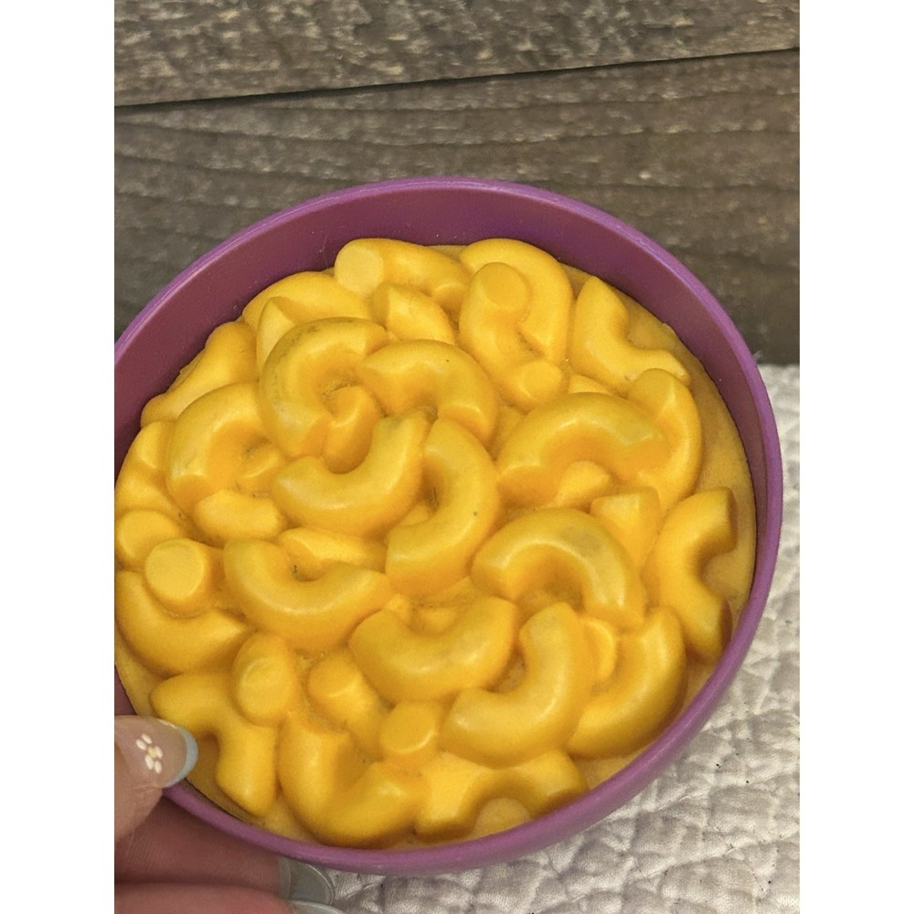 Learning Resources Macaroni and Cheese Bowl Childrens Play food Realistic Faux